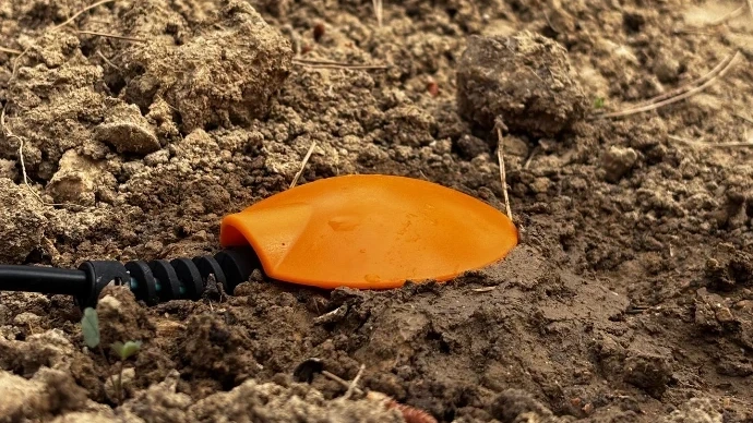 Sonde Hydrascout installée dans le sol